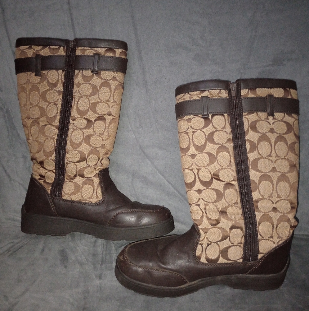 FINAL PRICE💧Coach Boots with Pockets - Picture 2 of 9